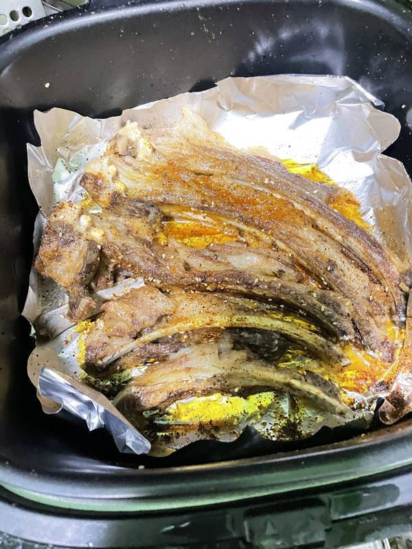 来自懒星人的烤羊排手把羊排两吃