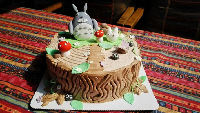 龙猫的春天(胡萝卜坚果磅蛋糕)