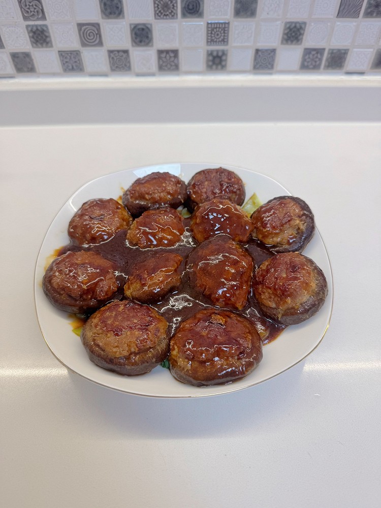 香菇酿肉的做法