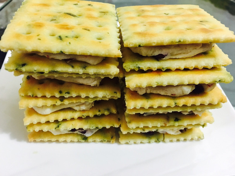 香葱牛轧饼干的做法