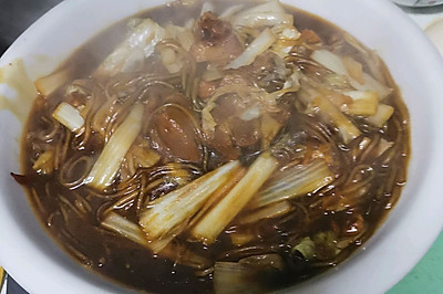 肉汤烩白菜