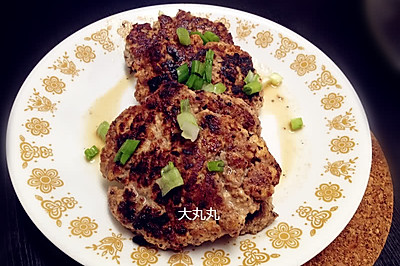 香煎豆腐肉饼