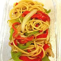 素炒意面的做法图解6