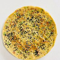 豇豆鸡蛋火腿黑芝麻早餐饼的做法图解11