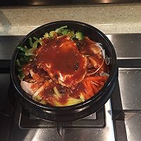 蔬菜什锦五花肉石锅拌饭的做法图解10