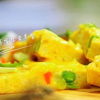 蔬菜奶酪米饭煎饼—剩饭华丽丽变身的做法图解12