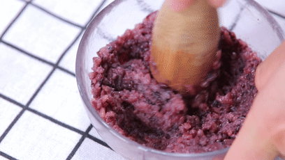 山药紫米糕 宝宝辅食食谱的做法图解7