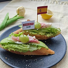 青提火腿Tapas | 春日开放三明治