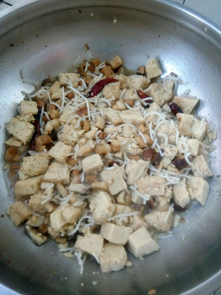 豆腐混混菜的做法