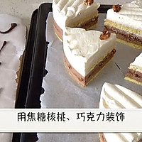 焦糖核桃椰奶慕斯（视频菜谱）的做法图解20