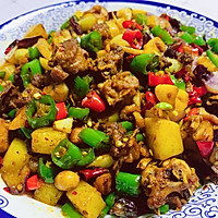 好吃到配料都不剩的～川味小煎鸡的做法图解7