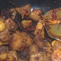 笋干红烧肉的做法图解6