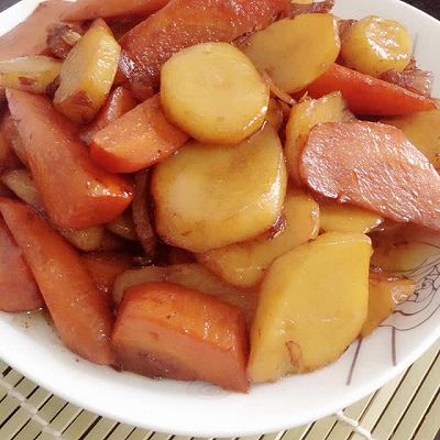 胡萝卜土豆烩