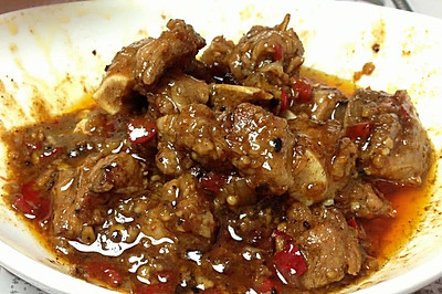 模仿真功夫 鲜辣排骨