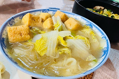 白菜豆泡炖粉条