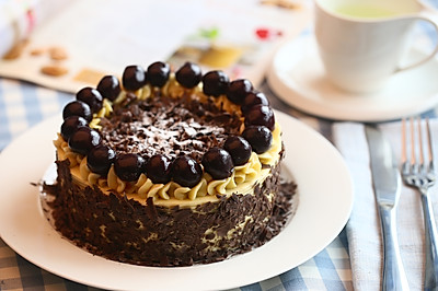 新年经典甜品 | 黑森林芝士蛋糕