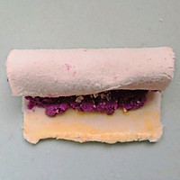烤箱极简美食 | 紫薯芝士吐司卷，吐司片花样吃法的做法图解6