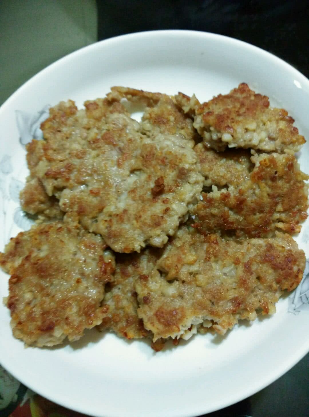 莲藕煎肉饼