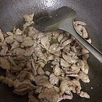 小豆芽炒肉的做法图解3