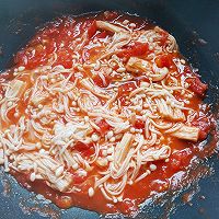 少油少盐简单快手家常菜～茄汁金针菇的做法图解8