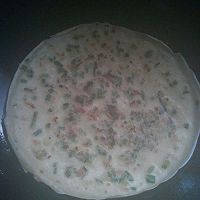 香葱火腿煎饼的做法图解6