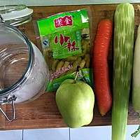 #素食主义#三色泡菜，泡1天就可以吃的小泡菜的做法图解1