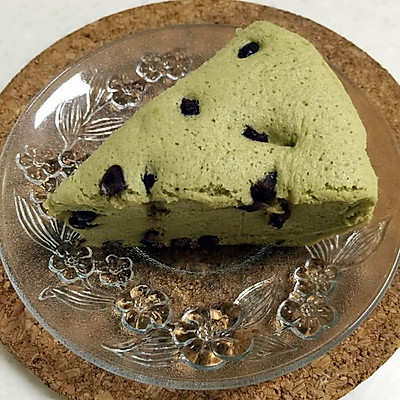 绿茶蜜豆蛋糕(电饭锅版)