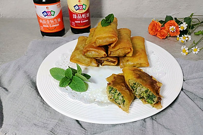 荠菜春卷