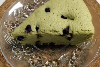 绿茶蜜豆蛋糕(电饭锅版)