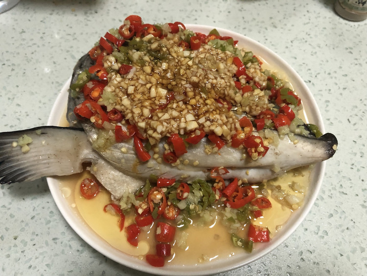 初恋剁椒三文鱼头的做法