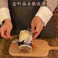 金针菇日本豆腐的做法图解1