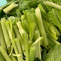 营养排骨春菜煲汤的做法图解2