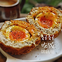 日本网红居酒屋的招牌菜品——苏格兰溏心蛋的做法图解7