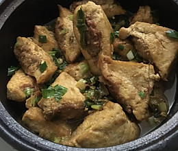 豆腐夹肉的做法
