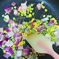 虾仁芝士焗饭饭的做法图解3