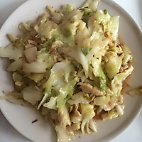 洋白菜炒鸡肉的做法图解5