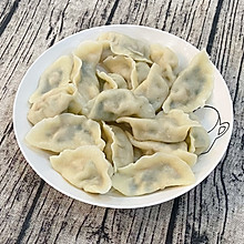 猪肉韭菜鲜虾水饺～冬至日必备，超级鲜美～