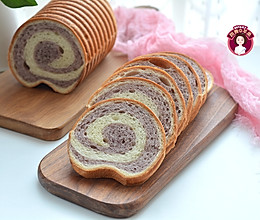 波兰种紫薯双色吐司的做法