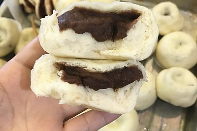 豆沙包 附豆沙馅的做法