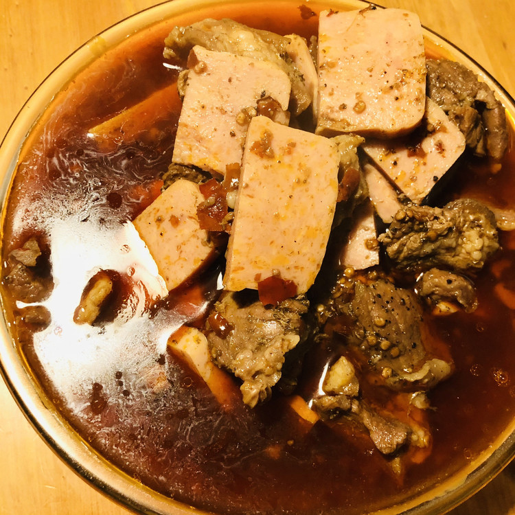 牛腩火锅的做法