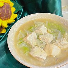 #花式炖煮不停歇#清清白白白菜炖豆腐