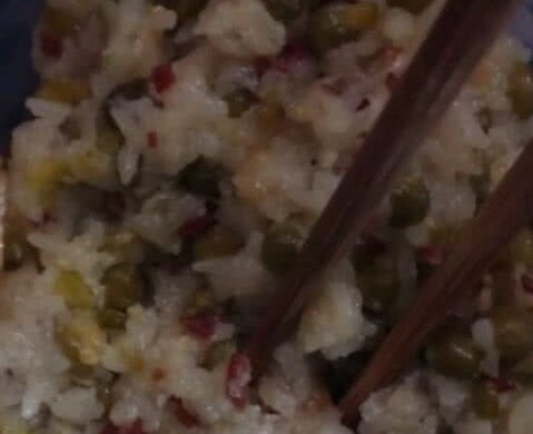 豌豆糯米饭