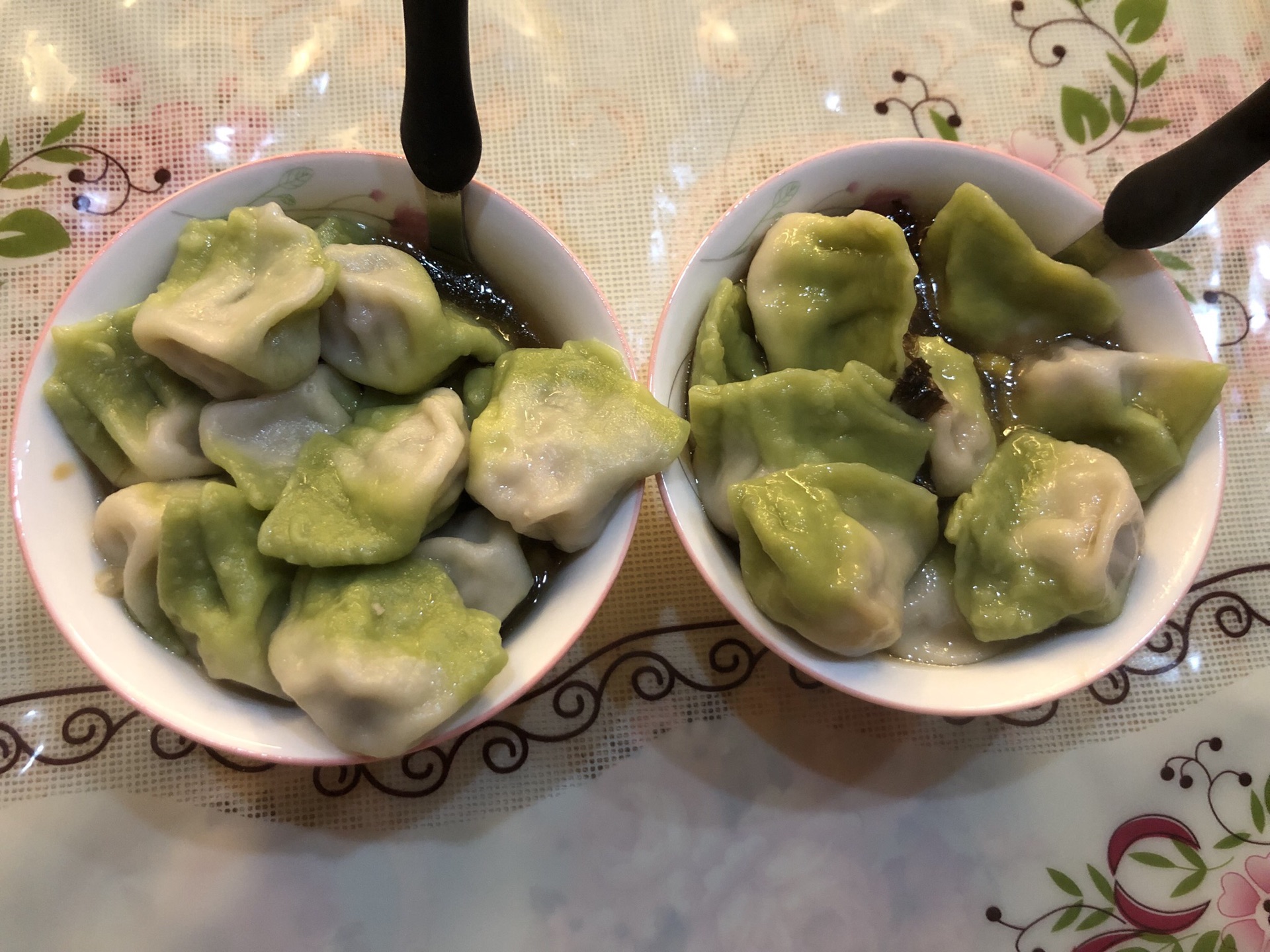 Cabbage shaped dumplings