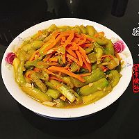 双色蒜蓉茄条的做法图解7