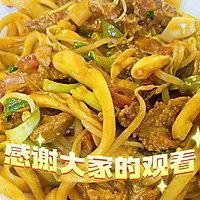 牛肉孜然手工拉条的做法图解9