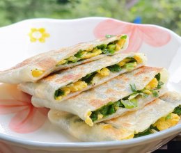 韭菜馅饼 还是自己种的香的做法