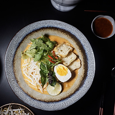 东南亚叻沙面 Laksa - 浓郁辛鲜 椰香绵密