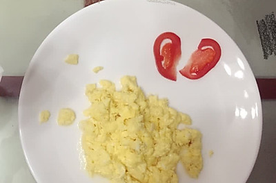 牛奶炒鸡蛋