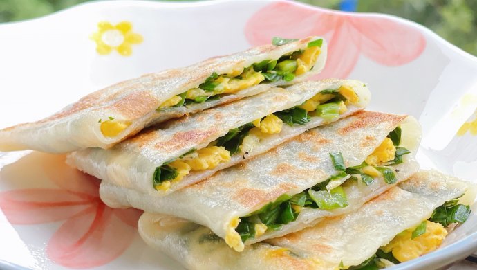 韭菜馅饼 还是自己种的香