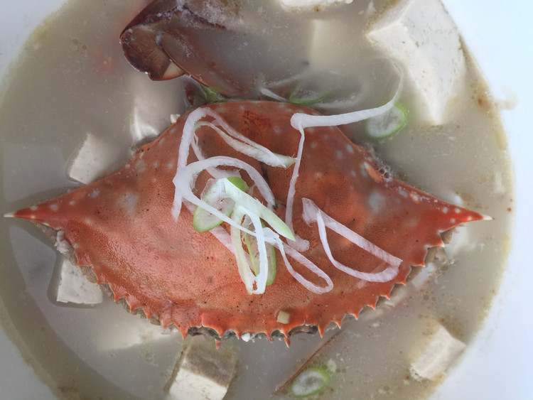 花蟹豆腐汤的做法